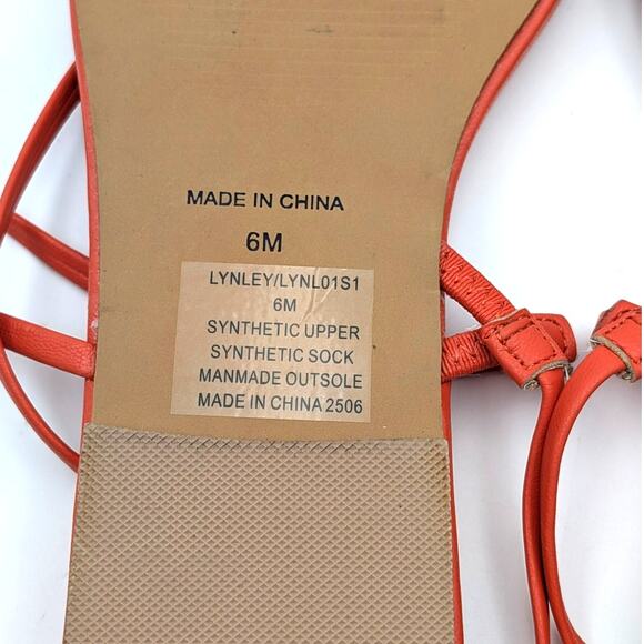 Steve Madden Lynley Women's Slingback Sandals Square Toe Red Size US6M - Picture 9 of 12
